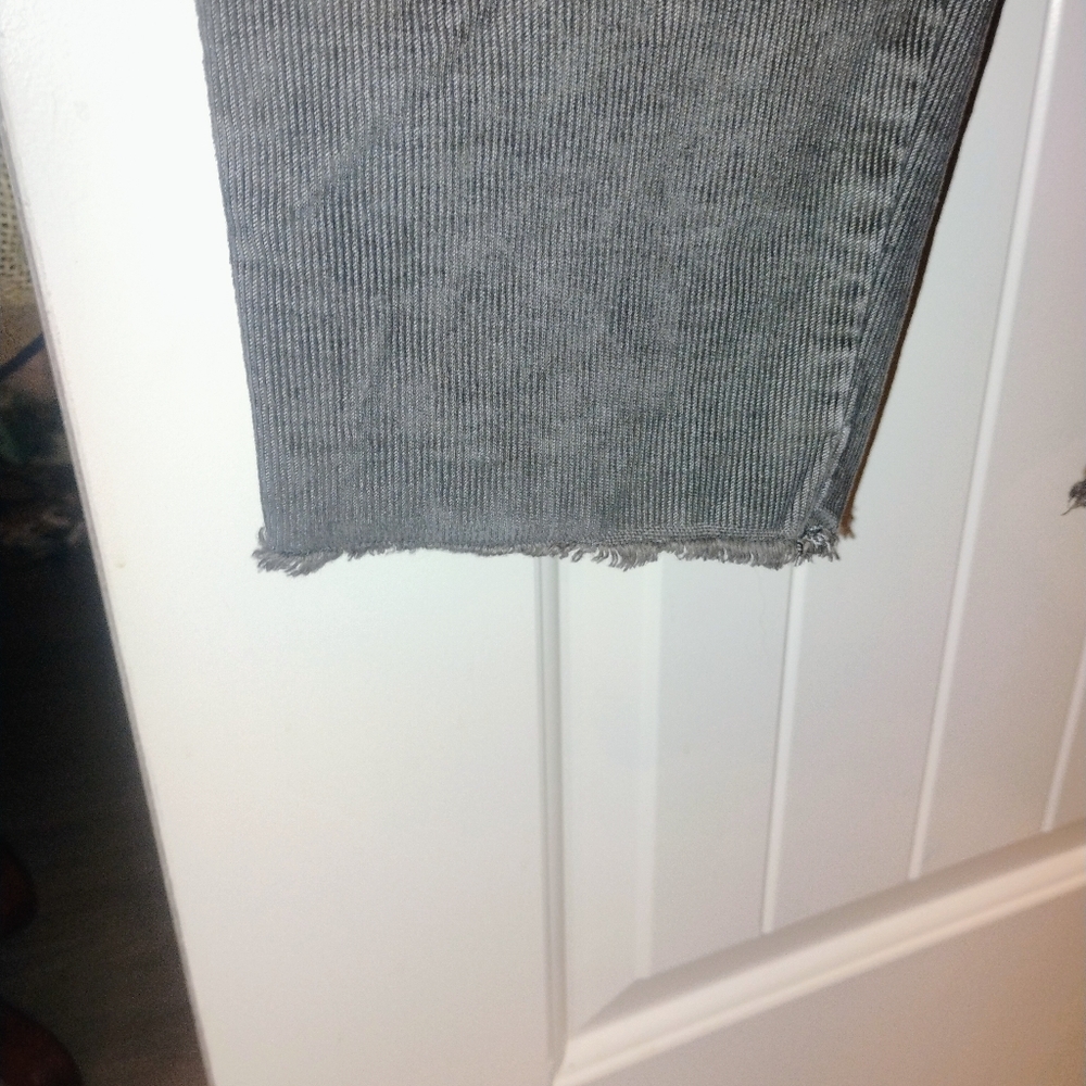 Aerie Charcoal Corduroy Overalls Sz XS - Picture 4 of 4